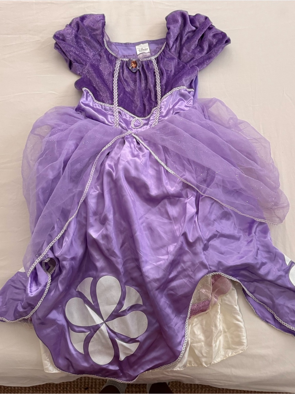 Disney Purple Sophia the first Princess Dress with Sparkle Tulle